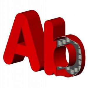 Объемные буквы